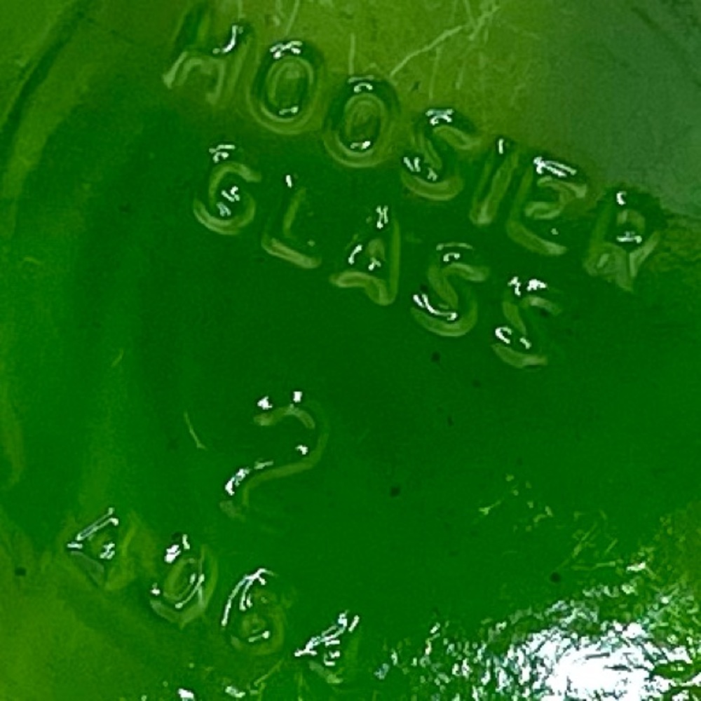 Vintage Hoosier Glass #4064 Emerald Green Flower Bud Vase 6” - Picture 5 of 5